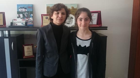 Saffet Simavi Ortaokulu - Okulumuz,Türkçem Benim Ses Bayrağım Konulu Şiir Yarışmasında İlçe İkincisi Oldu