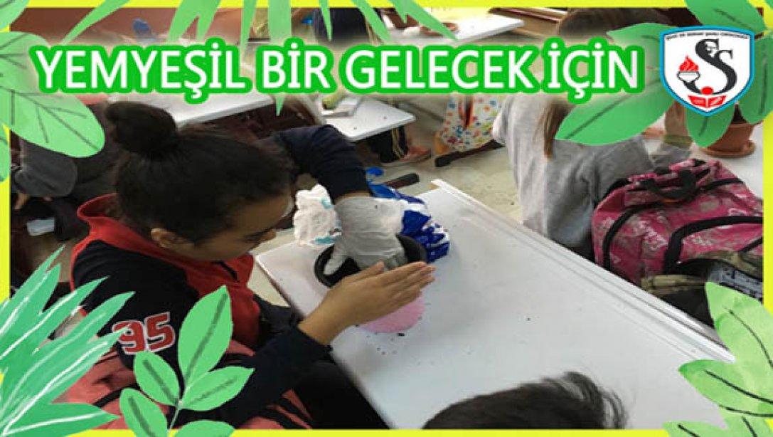 Şehit Er Serhat Şanlı Ortaokulu - Tema Gönüllüleri İle Toprağa Tohum Ekimi
