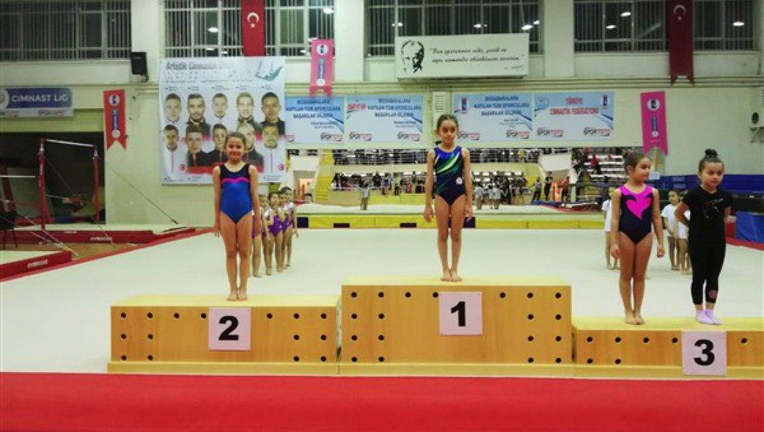 Mehmet Hilmi Altay İlkokulu-Öğrencimizin Cimnastik İstanbul 1. Etap Yarışmasındaki Başarısı