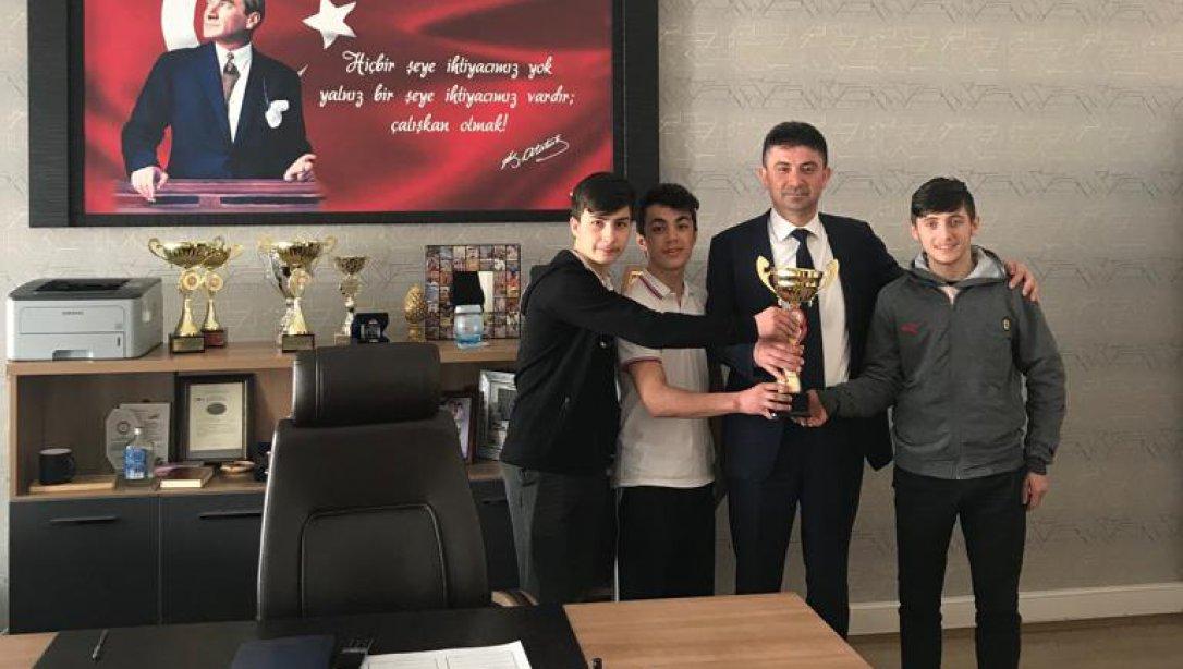 Kartal Şehit Burak Cantürk Mesleki ve Teknik Anadolu Lisesi-Thai Spor Branşı Okullar Arası İl Şampiyonasında Derece
