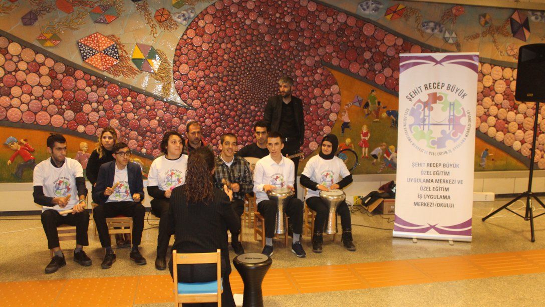 Şehit Recep Büyük Özel Eğitim Uygulama Okulu-Engelleri Aştık Metroda Buluştuk Projesi