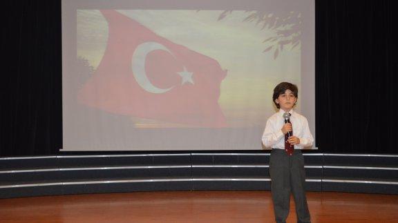 Okullar Arası İstiklal Marşını Güzel Ve Ezbere Okuma Yarışması Yapıldı