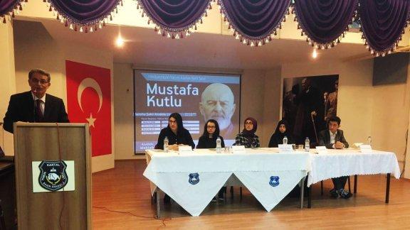Anadolu Mektebi Hikâyemizin Yarım Asırlık Yerli Sesi; Mustafa Kutlu Paneli Düzenlendi