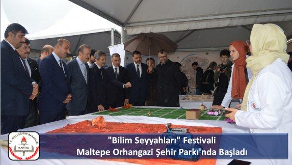 "Bilim Seyyahları" Festivali Maltepe Orhangazi Şehir Parkı´nda Başladı