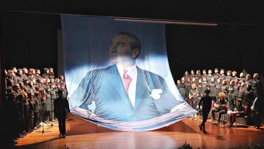 Gazi Mustafa Kemal Atatürk'ün Ebediyete İrtihalinin 81. Yıl Dönümünde Anma Programı Düzenlendi
