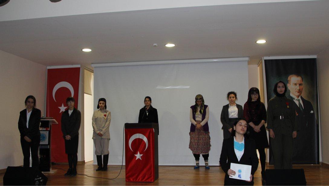 Türk Kadınına Seçme Ve Seçilme Hakkı Verilişi Günü Programı Gerçekleştirildi.