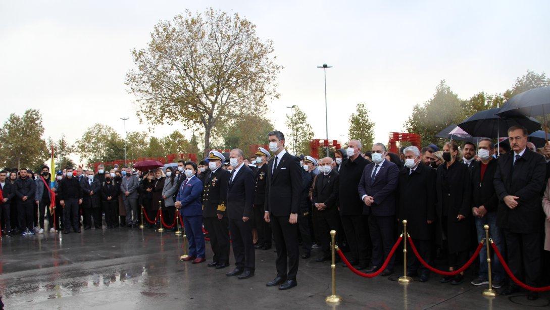 10 Kasım Atatürk'ü Anma Çelenk Sunma Töreni Gerçekleştirildi