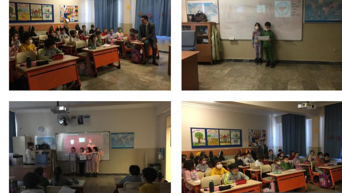 Kartal Öğretmen Zekeriya Güçer İlkokulu'ndan e-Twinning Projesi
