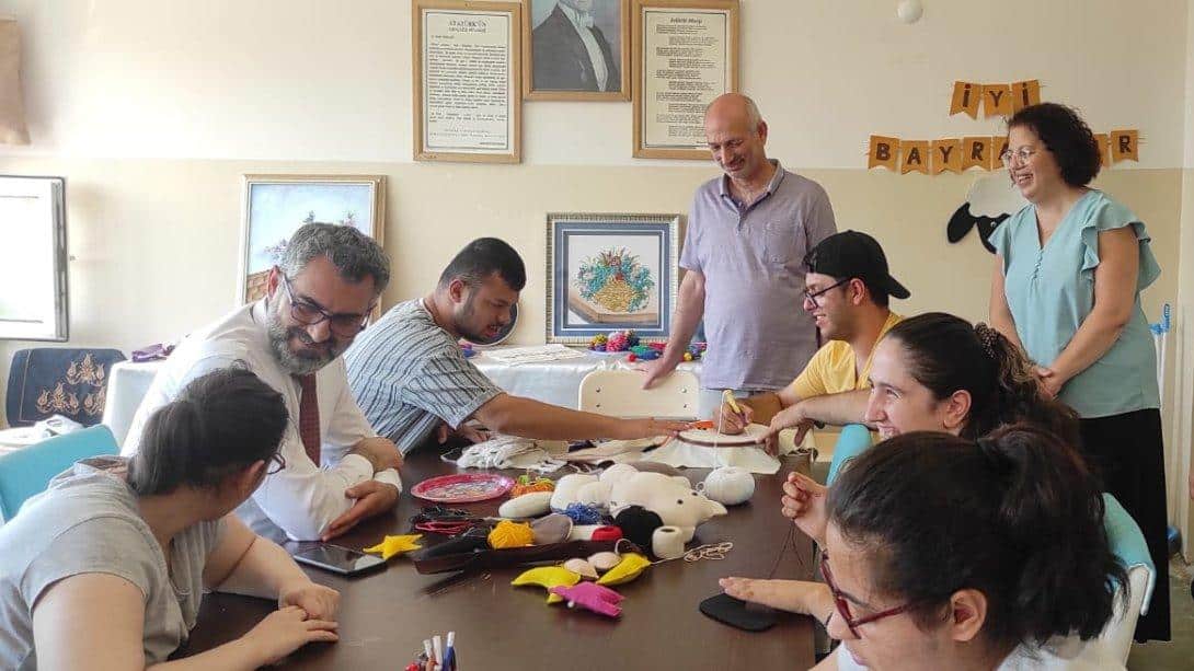 İlçe Millî Eğitim Müdürümüz Mustafa KIRAÇ MESEM'i Ziyaret Etti