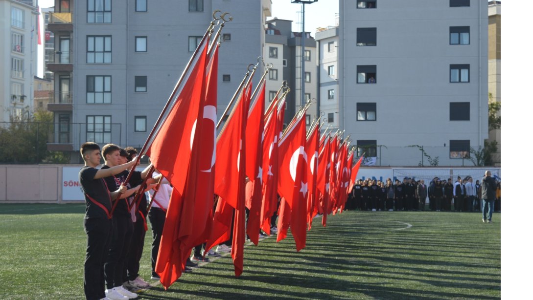 29 EKİM CUMHURİYET BAYRAMI'NIN 101. YIL DÖNÜMÜ KUTLANDI.