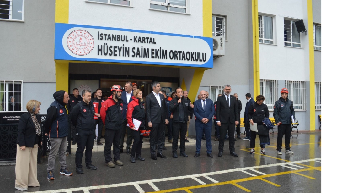 TSUNAMİ EĞİTİM VE TATBİKATI GERÇEKLEŞTİRİLDİ.