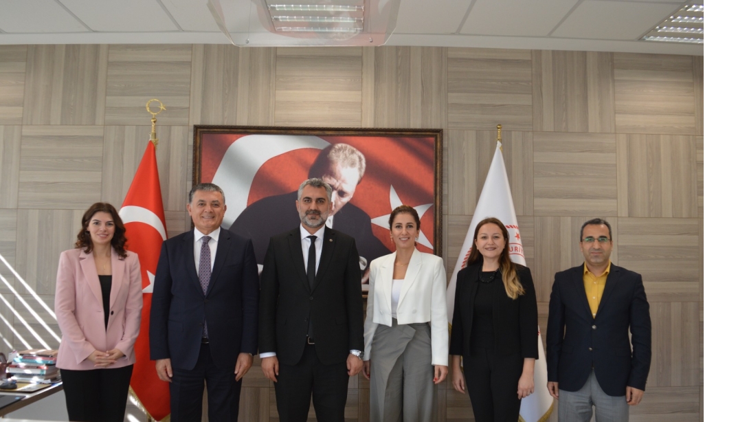 ORAN OKULLARI KURUM MÜDÜRÜ VE YÖNETİCİLERİ MÜDÜRÜMÜZÜ ZİYARET ETTİLER.